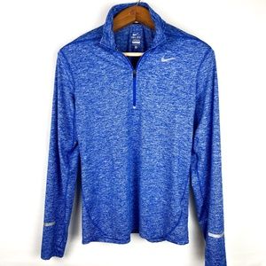 Nike Mens Running Quarter Zip Long Sleeve Pullover